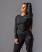 T-shirt à manches longues Amaïa Noir